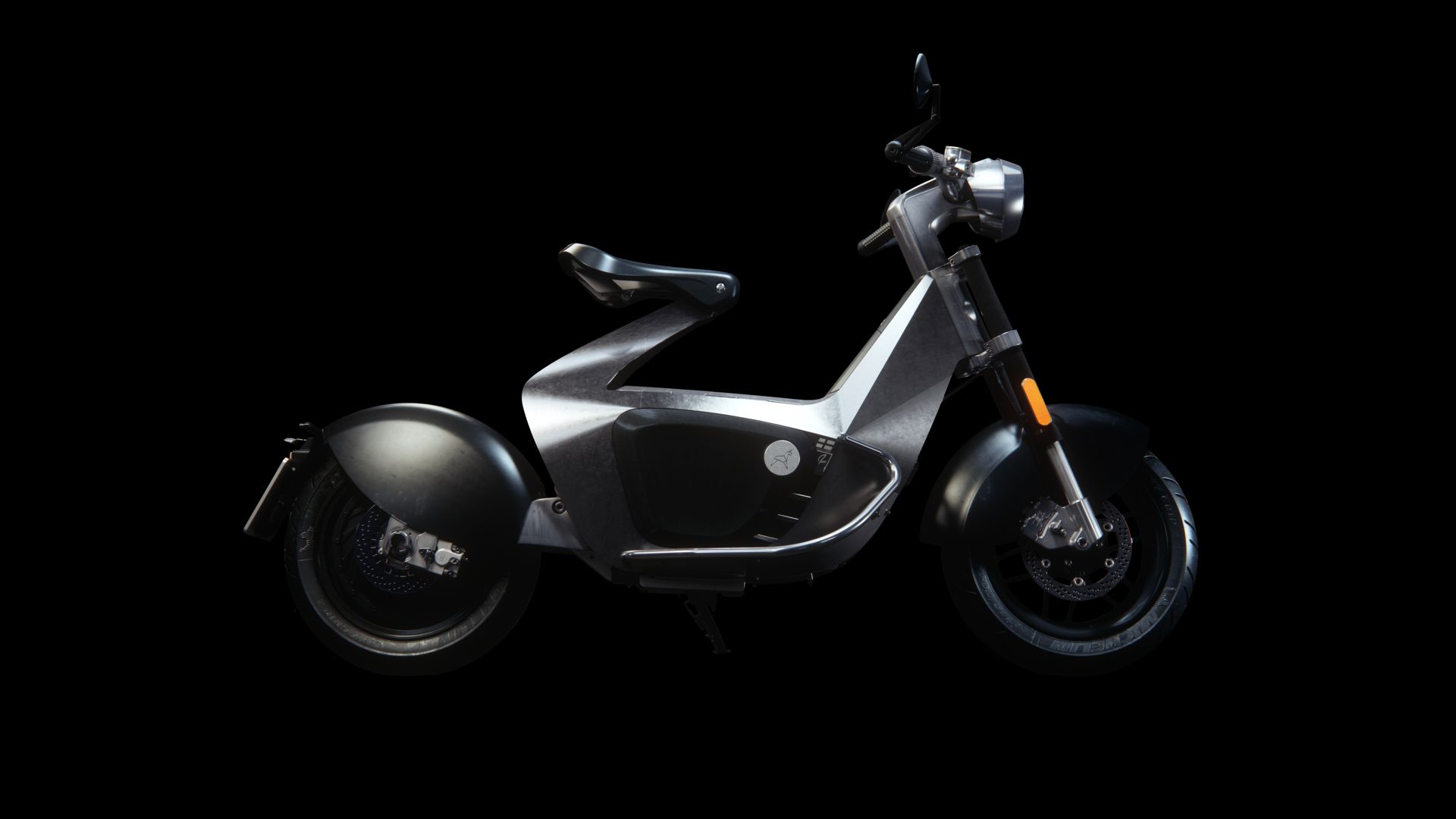 STILRIDE 1 electric motorcycle in profile